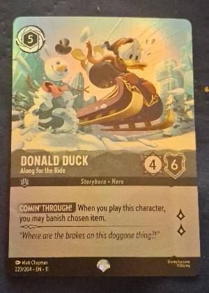Donald Duck - Along for the Ride (Epic), graded 8.5