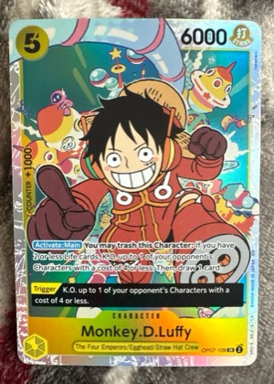 Monkey.D.Luffy, graded 9.0