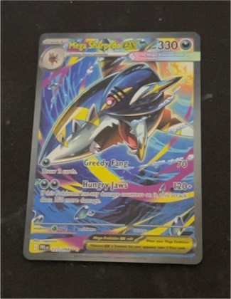 Mega Sharpedo ex graded 8.5