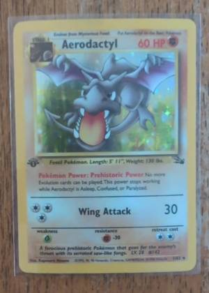 Aerodactyl, graded 9.0