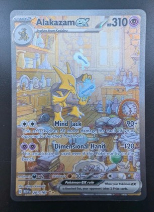 Alakazam ex graded 9
