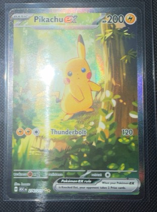 Pikachu ex, graded 9.0