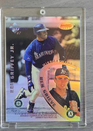 Ken Griffey Jr. / Ben Grieve / Tony Gwynn / Vladimir Guerrero, graded 9.0