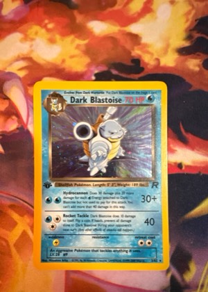 Dark Blastoise (3) graded 9