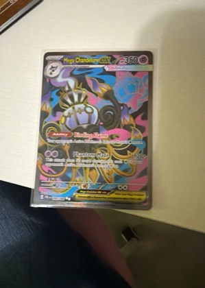 Mega Chandelure ex, graded 9.0