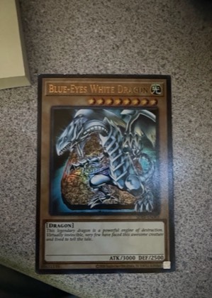 Blue-Eyes White Dragon, graded 6.5
