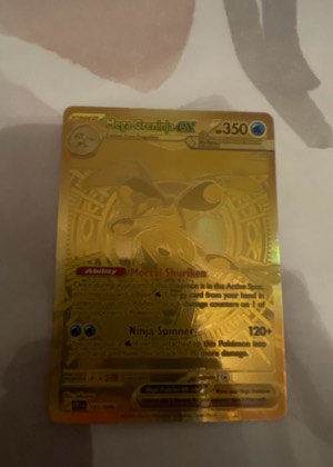 Mega Greninja ex graded 8.5