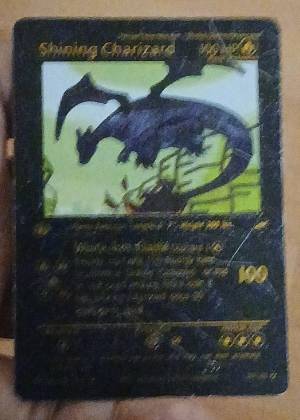 Shining Charizard, graded 2.5