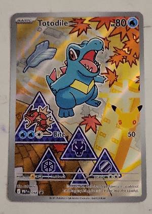 Totodile - 048, graded 9.0