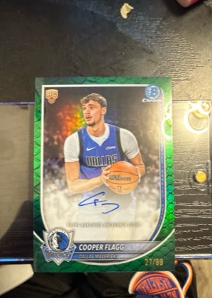 Cooper Flagg, graded 9.0