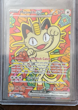 Meowth ex, graded 9.0