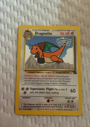Dragonite (Movie Promo), graded 9.0