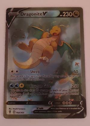 Dragonite V (Alternate Full Art), graded 8.5