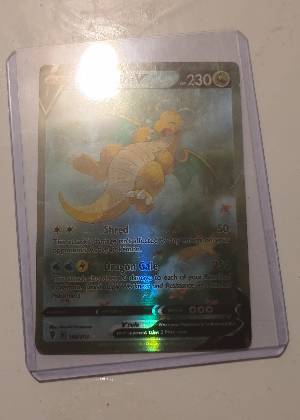 Dragonite V (Alternate Full Art), graded 8.0
