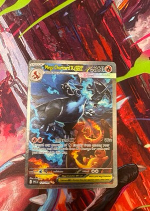 Mega Charizard X ex, graded 9.0