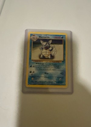 Wartortle graded 7