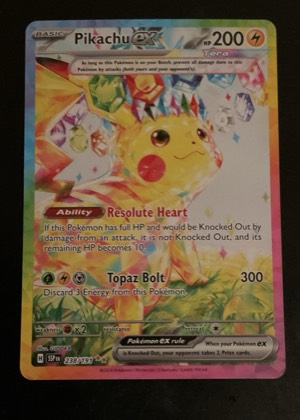 Pikachu ex, graded 9.5