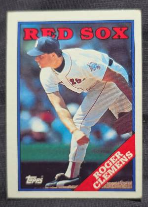Roger Clemens, graded 7.5