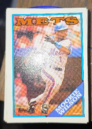 Mookie Wilson, graded 8.0