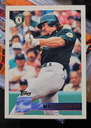Mark McGwire, graded 9.0
