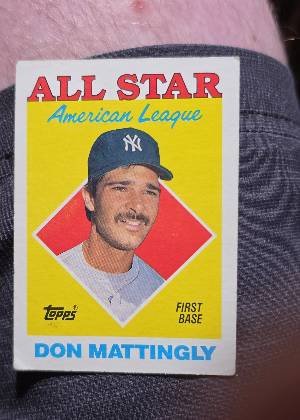 Don Mattingly, graded 8.5