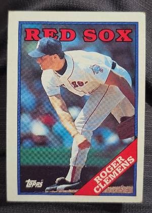 Roger Clemens, graded 8.0