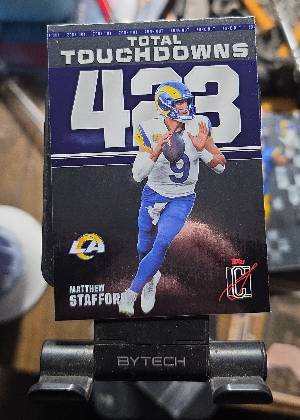 Matthew Stafford, graded 8.5