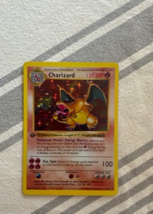 Charizard, graded 8.0