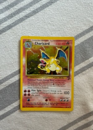 Charizard, graded 9.0