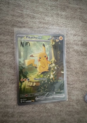 Pikachu ex, graded 2.5