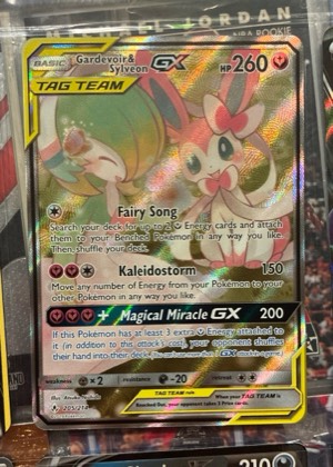 Gardevoir & Sylveon GX (205) (Alternate Full Art) graded 9