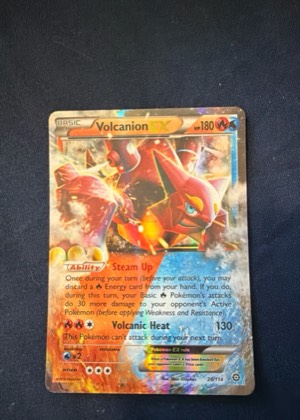 Volcanion EX, graded 9.0