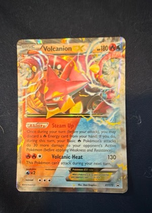 Volcanion EX, graded 6.5