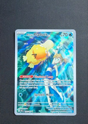 Misty's Psyduck graded 8