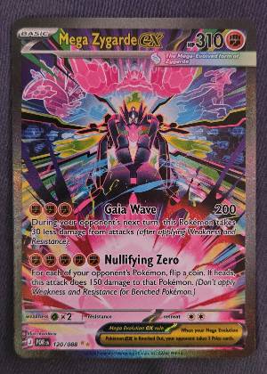 Mega Zygarde ex, graded 9.5