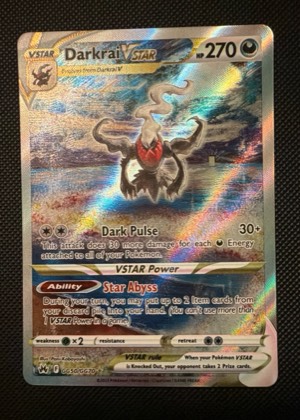 Darkrai VSTAR, graded 9.5