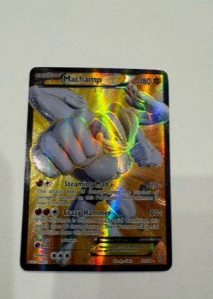Machamp EX (90 Full Art), graded 8.5