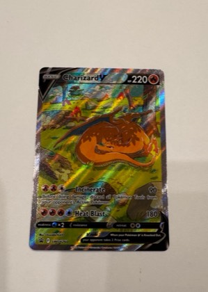 Charizard V - SWSH260, graded 9.0