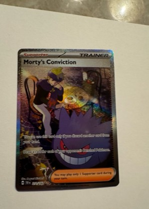 Morty's Conviction, graded 9.0