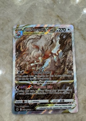 Hisuian Zoroark VSTAR, graded 9.0