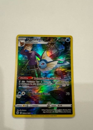 Vaporeon, graded 9.0