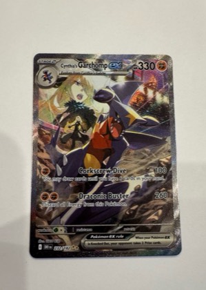 Cynthia's Garchomp ex, graded 9.0