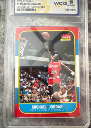 Michael Jordan, graded 10.0