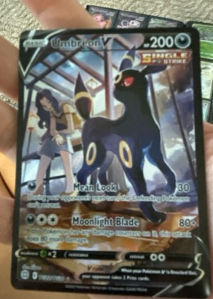 Umbreon V graded 8.5