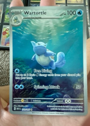 Wartortle, graded 8.0
