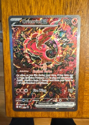 Oricorio ex - 024 graded 9