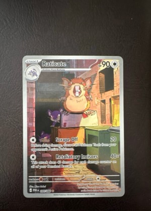 Raticate, graded 9.5