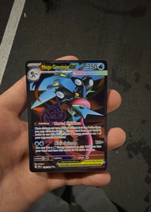 Mega Greninja ex, graded 9.0