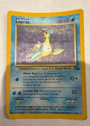 Lapras, graded 4.5