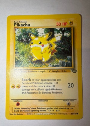 Pikachu, graded 9.0